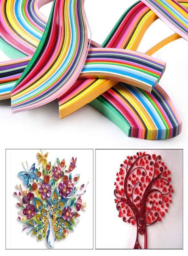 Ditya Crafts BT craft Arham Mktg Signature Collection Quilling Strips (Assorted Colour, 5 mm) - 10 Pack - Image 3