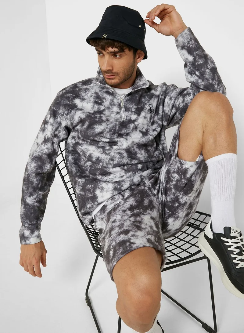 TOPMAN Tie Dye Sweatshirt