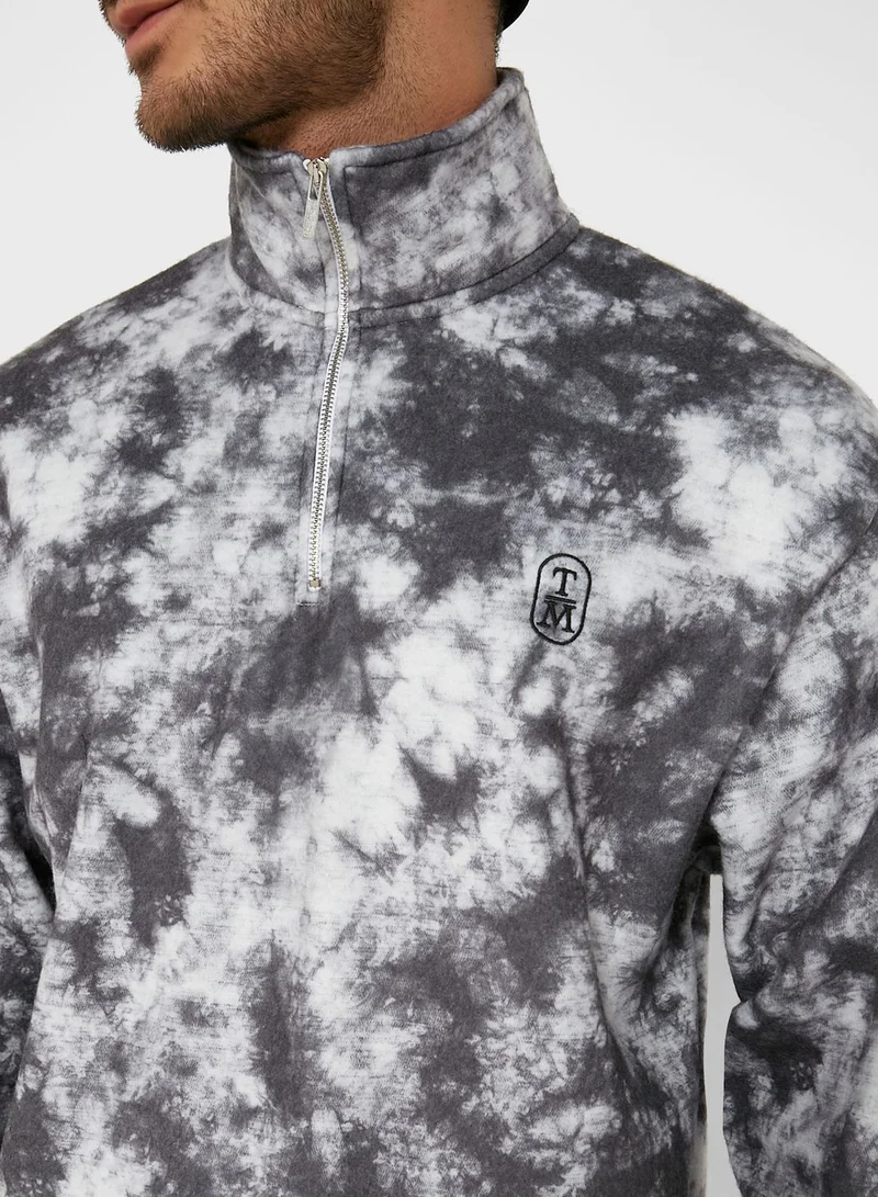 TOPMAN Tie Dye Sweatshirt
