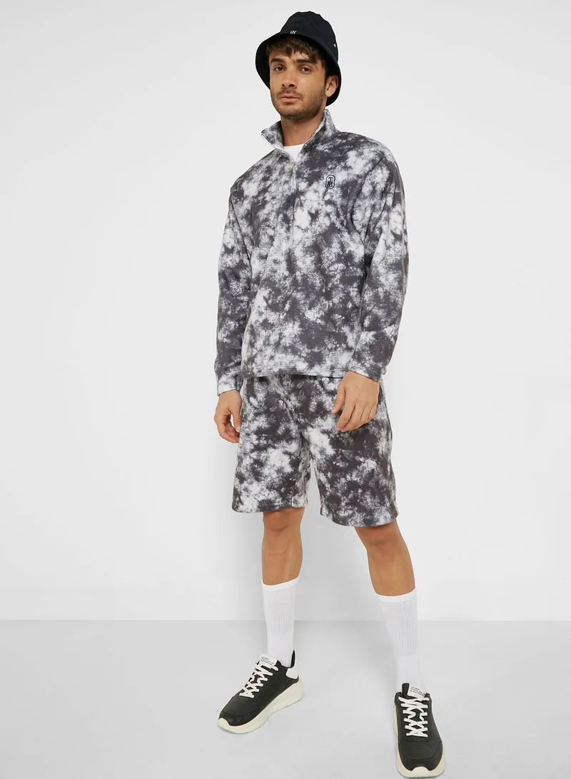 TOPMAN Tie Dye Sweatshirt