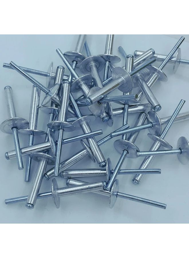 100pcs 3 16 x 5 8 Aluminum Flanged Blind Rivets For Sheet Metal And Marine Works - Image 1