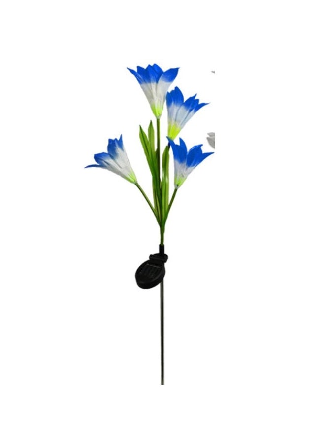 Generic Solar Lily Ground Mounted Lamp Best Choice for Solar Flowers Outdoor Waterproof Utdoor Solar Lights Garden Lights 