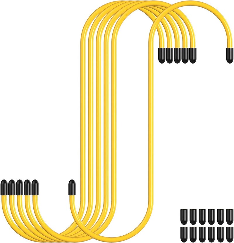 Bac-kitchen 6 Pack Brake Caliper Hangers with Rubber Tips for Automotive Use - Image 1