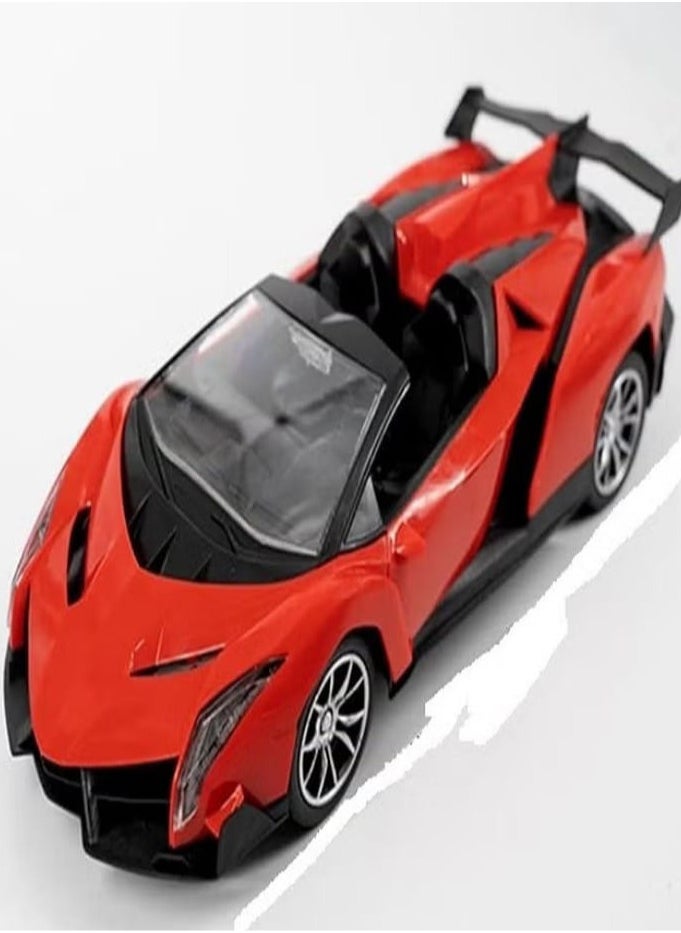 null - XF No. 27-16G RC Car - 1:16 Simulation Car Model (Red) - Image 1