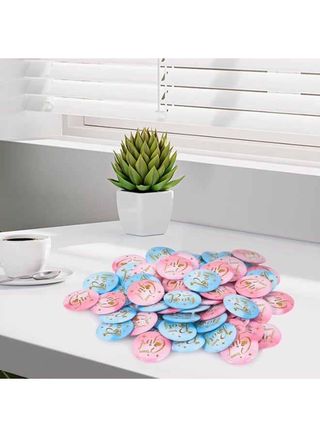 XIYU 20-Piece Baby Gender Reveal Party Badges for Baby Shower Party Games, Party Supplies and Party Favors - Image 5