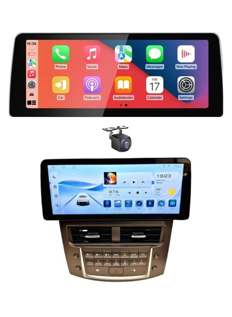 Raymos 12.3 inch Lexus Car Stereo Lexus GS300 2006–2012  Android Screen Support Apple Carplay Android Auto Wireless 4GB RAM Fast Interface included 4G Wifi USB QLED ( 1280x720 ) - Image 2