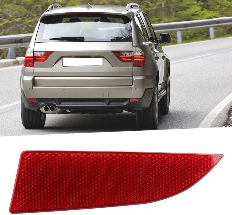 Qiilu Reflector, Reflector Rear Bumper, Rear Bumper Right Reflector Fit for X3 E83 2006-2010 63147162218 - Image 4