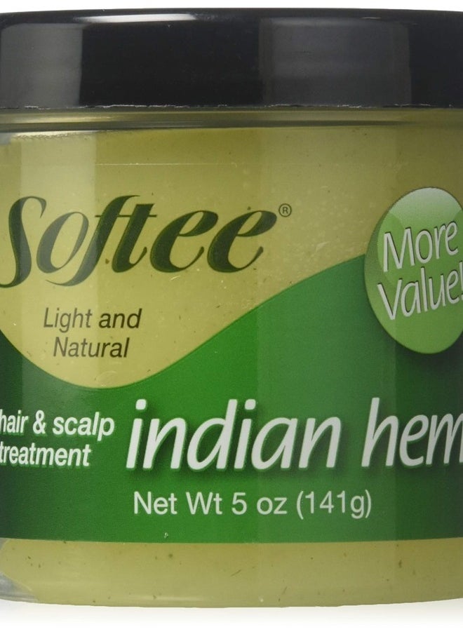 Softee Hair & Scalp Treatment, Indian Hemp, 5 Ounce  - Image 1