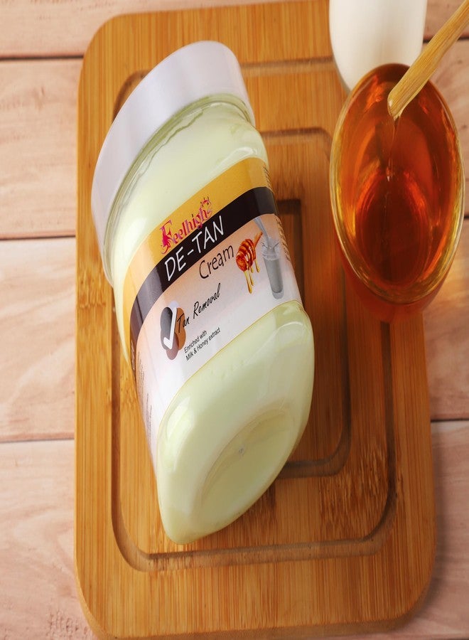 FEELHIGH مجموعة فيلهاي كومبو لإزالة التصبغات، مقشر غني بخلاصة الحليب والعسل 500 مل وكريم مرطب لإزالة التصبغات 500 مل، لتنعيم البشرة ومكافحة حب الشباب والبثور - مجموعة العناية بالبشرة - مجموعة العناية بالوجه (قطعتان في المجموعة) - Image 5