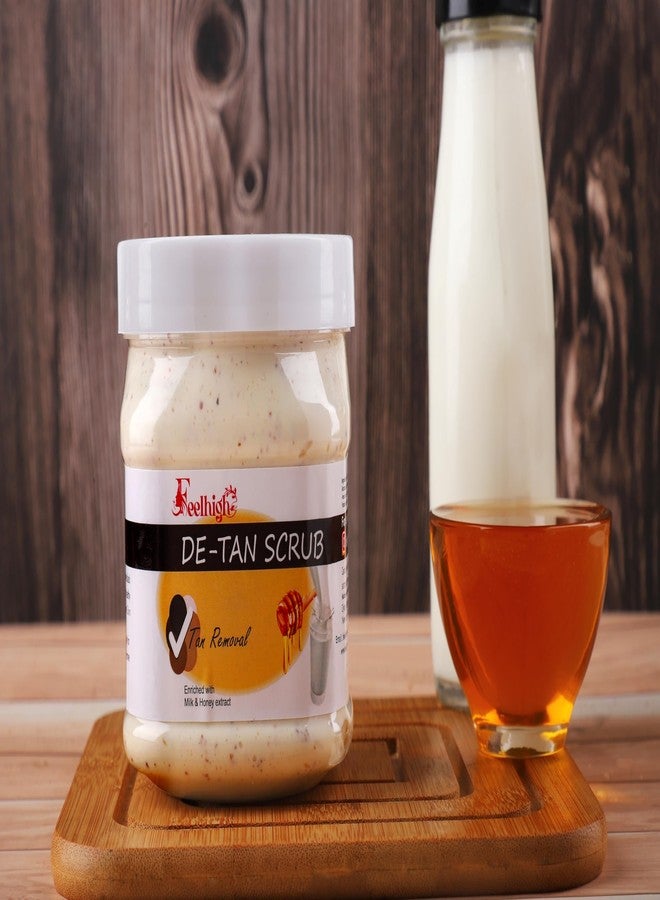 FEELHIGH مجموعة فيلهاي كومبو لإزالة التصبغات، مقشر غني بخلاصة الحليب والعسل 500 مل وكريم مرطب لإزالة التصبغات 500 مل، لتنعيم البشرة ومكافحة حب الشباب والبثور - مجموعة العناية بالبشرة - مجموعة العناية بالوجه (قطعتان في المجموعة) - Image 4