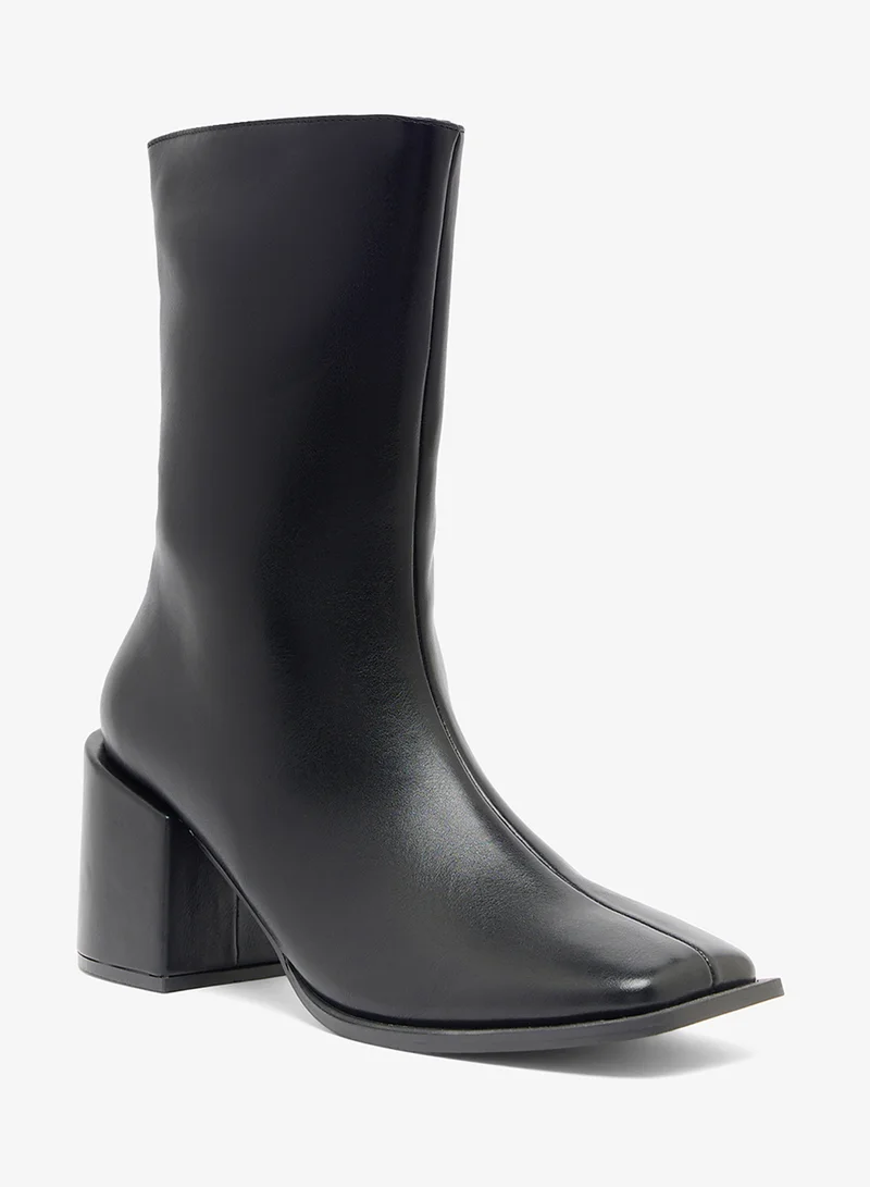 GLAMOROUS Casual Western Heeled Ankle Boots