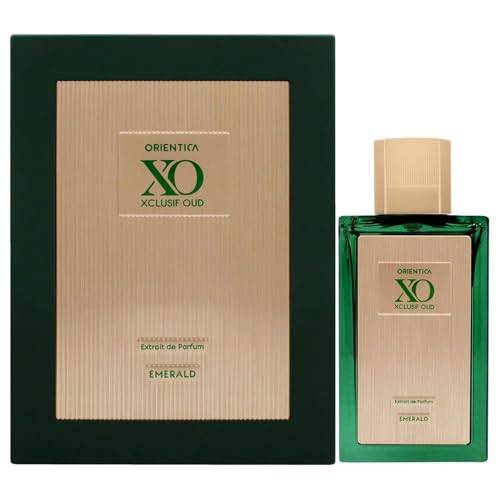 Orientica XO Xclusif Oud Emerald Extrait de Parfum 20oz60ml Fresh Aromatic Bergamot Ginger Jasmine Mint Leaves Sandalwood Musk Amber Oakmoss Arabic Perfume for Men Women - Image 1