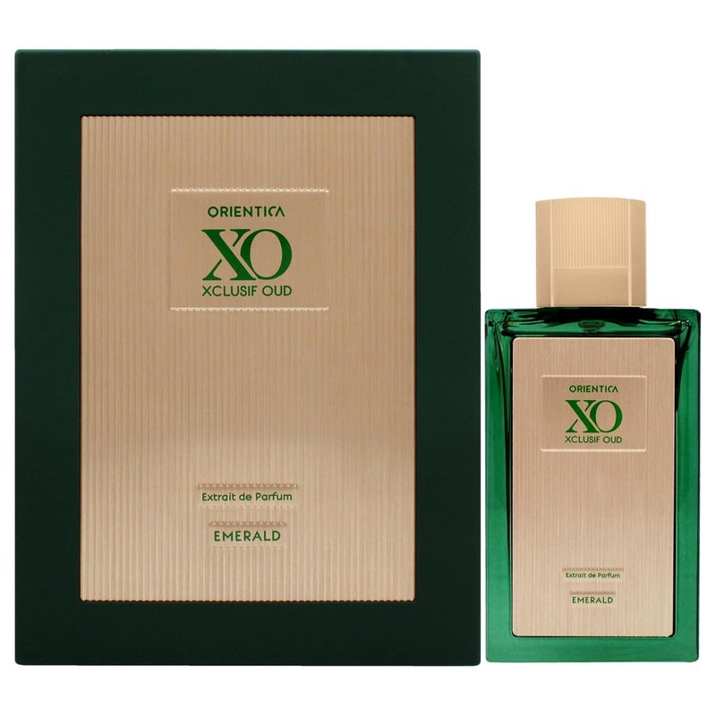 Orientica XO Xclusif Oud Emerald Extrait de Parfum 20oz60ml Fresh Aromatic Bergamot Ginger Jasmine Mint Leaves Sandalwood Musk Amber Oakmoss Arabic Perfume for Men Women - Image 2