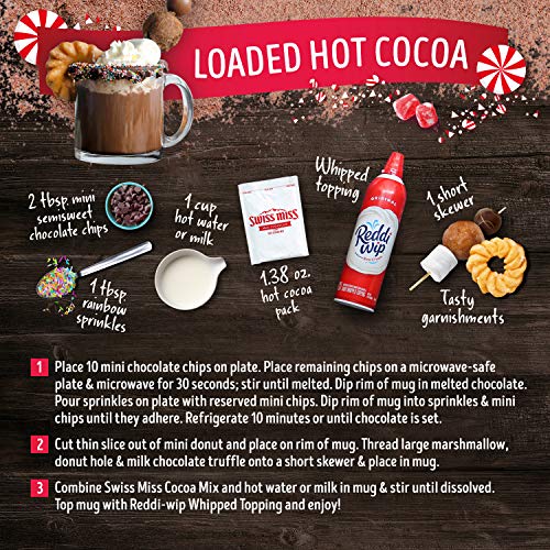 Swiss Miss Peppermint Flavored Hot Cocoa Mix, 6 Count Hot Cocoa Mix Packets - Image 4