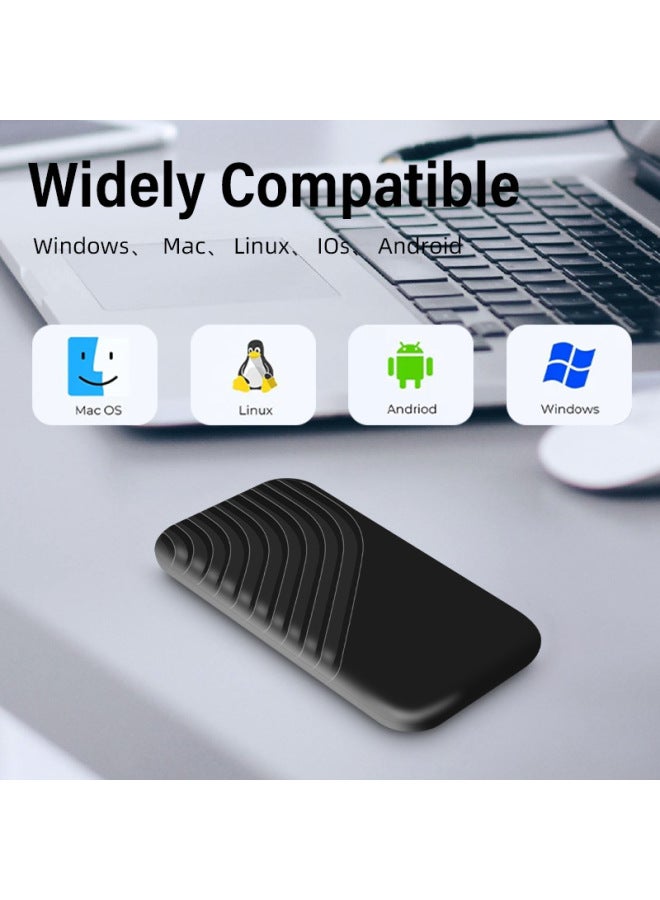 Large Capacity Mobile Solid State Drive Interface Type-c Docking Station To Expand 16TB Mobile Hard Drive-Capacity:Exclusive For 10tb (no Delivery If Not Consulted Customer Service)-Interface:Type-c Red - Image 4