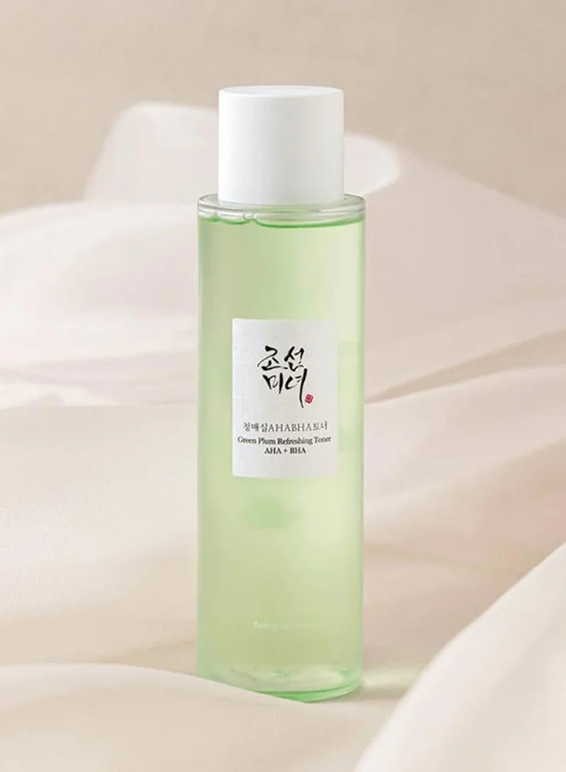 Beauty of Joseon Green Plum Refreshing Toner : Aha + Bha