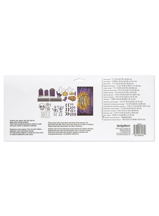 American Greetings American Greetings Halloween Trunk-or-Treat Car Decorations Kit, Graveyard (42-Count) - Image 2