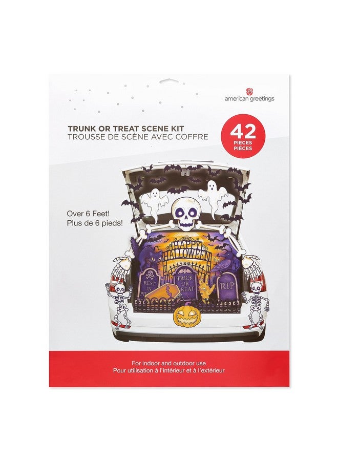 American Greetings American Greetings Halloween Trunk-or-Treat Car Decorations Kit, Graveyard (42-Count) - Image 3