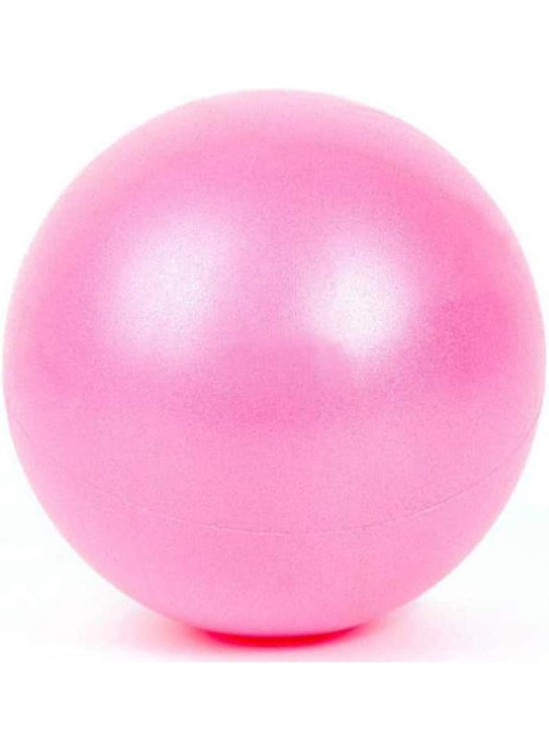 ChicAbode بيلاتس كرة، كرة التمرين، كرة اليوغا، كرة الصغرى الرياضية كرة ناعمة، لليوغا، بيلاتس، الجمباز واللياقة البدنية، التدريب الأساسي والعلاج البدني (المنزل والصالة الرياضية والمكتب) 25 سم / 9.8 بوصة الوردي - Image 1