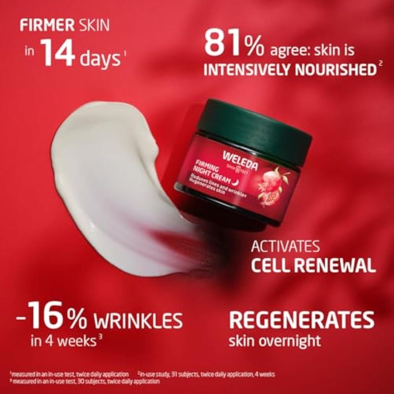 Weleda Pomegranate & Maca Peptides Firming Night Cream 40ml - Image 2