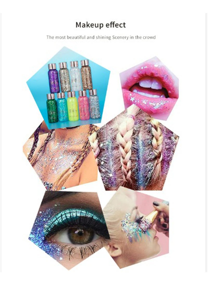 Handaiyan - 3 Piece Face & Body Gel Teras Glitter Body Gel B - Image 1