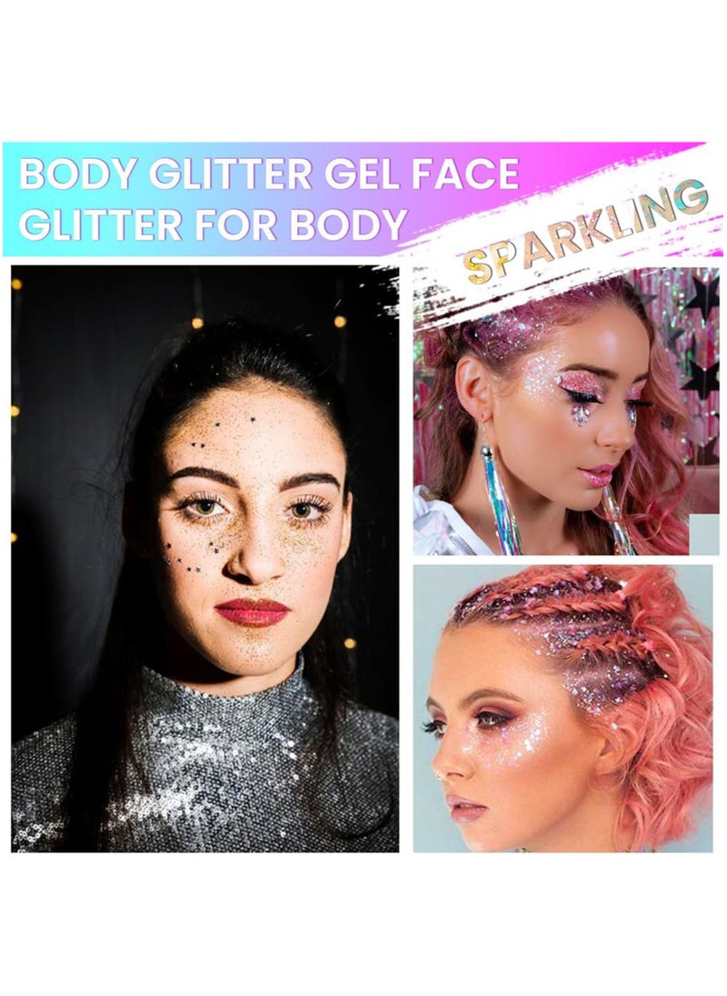 Handaiyan - 3 Piece Face & Body Gel Teras Glitter Body Gel B - Image 1