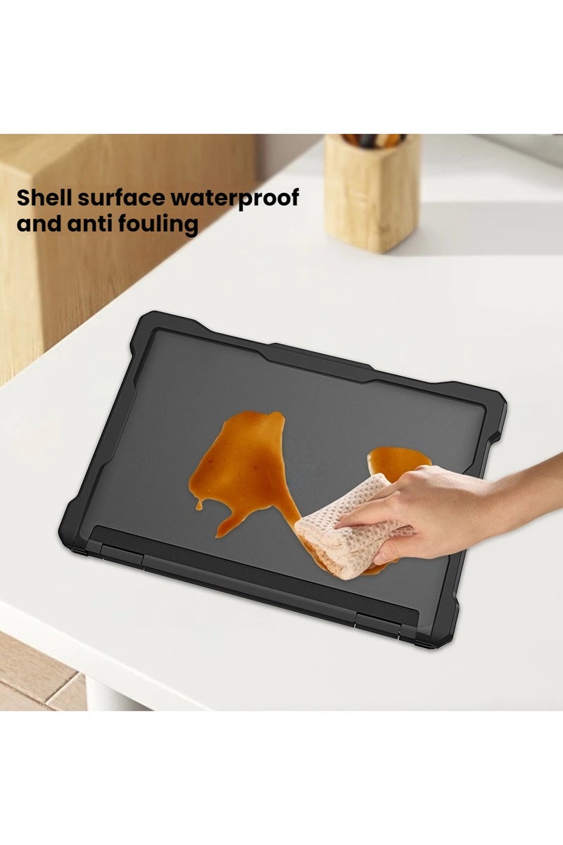 عام "غطاء حماية مناسب لجهاز HP Fortis x360 11 G3Chromebook، كامل التغطية، مقاوم للخدوش، خفيف الوزن ومتين." - Image 2