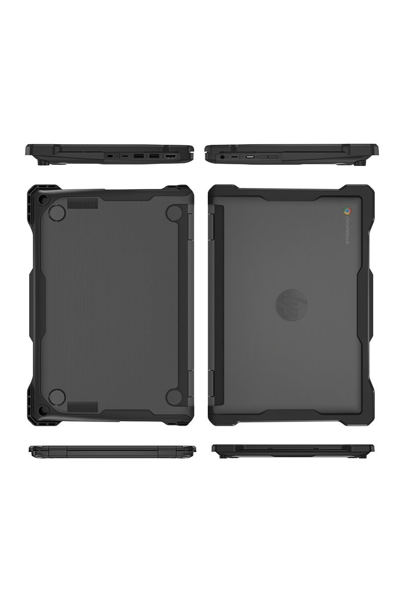 عام "غطاء حماية مناسب لجهاز HP Fortis x360 11 G3Chromebook، كامل التغطية، مقاوم للخدوش، خفيف الوزن ومتين." - Image 3