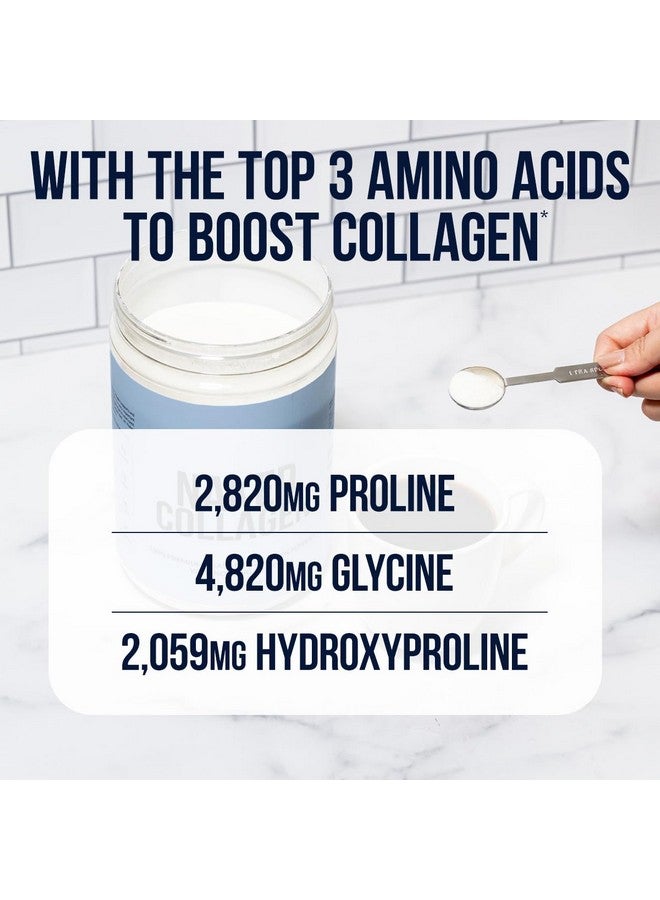 Nakd NAKED Collagen Advanced - Peptides Protein Powder, Hyaluronic Acid, Vitamin C, 30 Servings, Pasture-Raised, Grass-Fed Hydrolyzed Collagen Supplement, Paleo Friendly, Non-GMO, Keto, Gluten Free, 20oz - Image 3