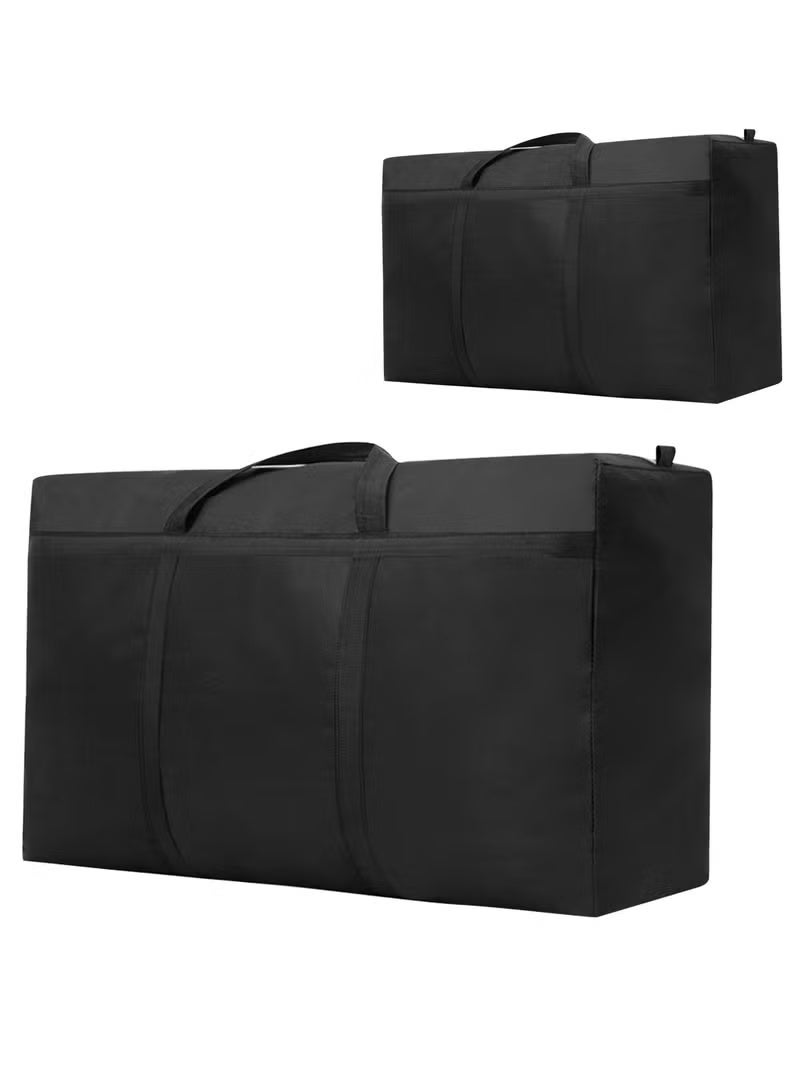 Kingone Moving Bags 180L Extra Large with Strong Zippers and Carrying Handles, Storage Bags Storage Totes for Clothes, Moving Supplies, Space Saving, Oversized Storage Bag Organizer for Moving, Traveling - Image 4