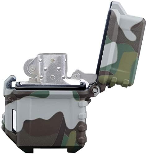 WarmHeartting Tactical Lighter Storage Case Box Container Organizer Holder for Zippo Inner Tank Waterproof Anti-Drop - Image 2