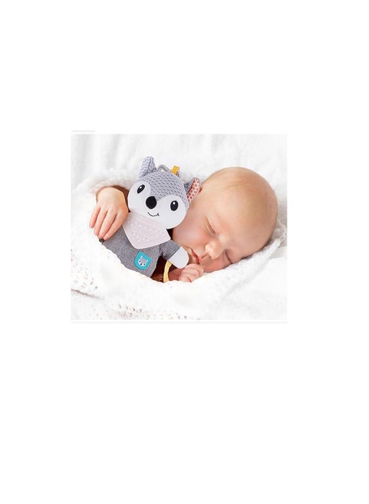 Hanging Toys, Healthy Stroller Toys, Baby Soft Hanging Rattle Crinkle Squeaky Toy, Animal Ring Plush Toy For Baby Carriage, Crib, Car  - Image 2