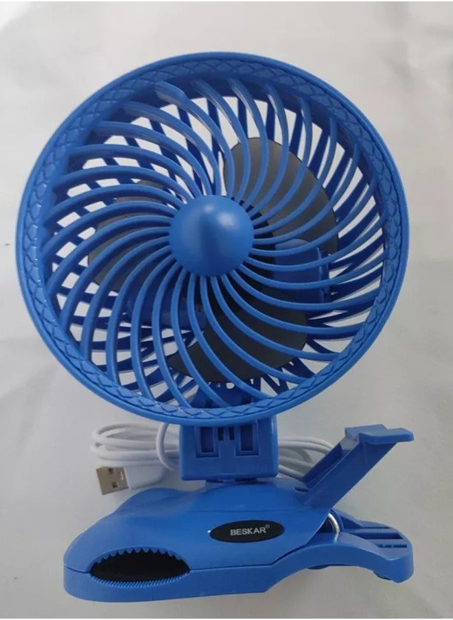 Generic Electric Desk Fan, Clip And 3 Speeds  - Image 2