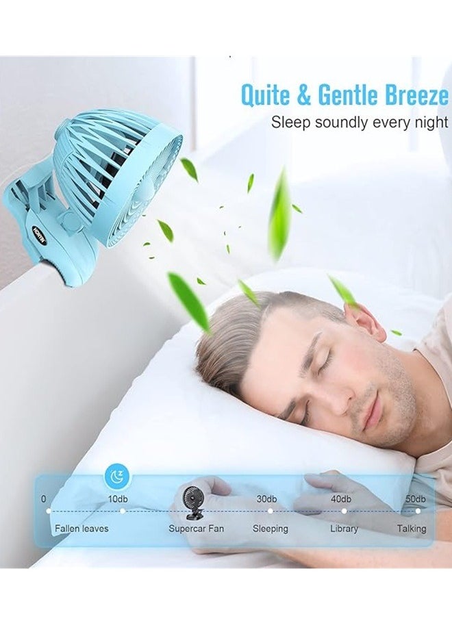 Generic Electric Desk Fan, Clip And 3 Speeds  - Image 3