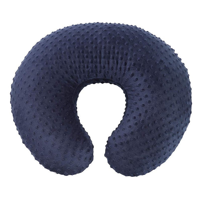Owlowla Nursing Pillow Cover, Breastfeeding Pillow Slipcover Fits Nursing Pillow for Baby Boy Girl(Navy) - Image 1