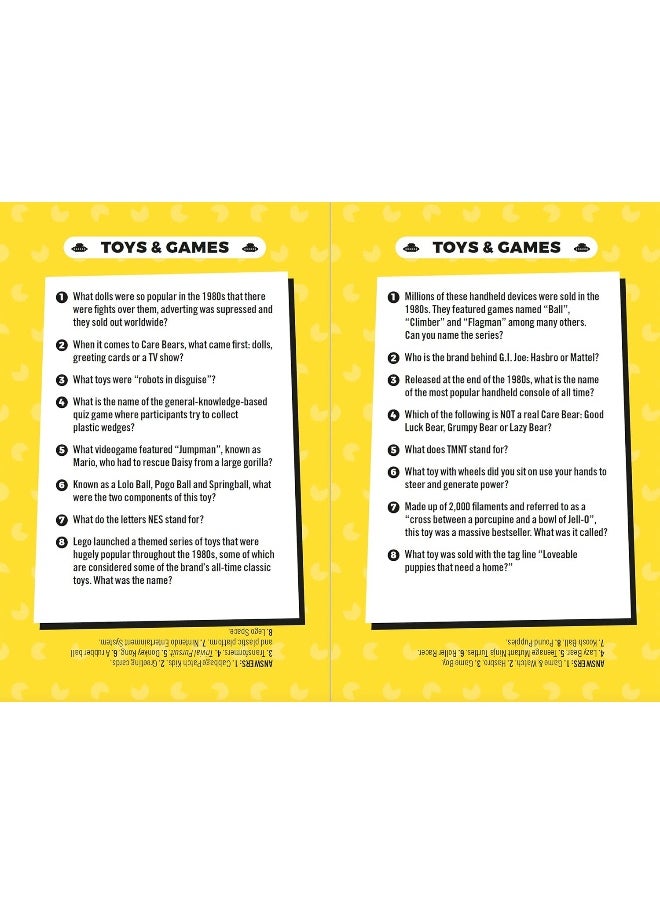 null - Best of the 80s: The Trivia Game: The Ultimate Trivia Challenge - Image 1