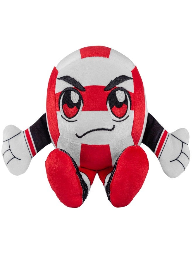 Bleacher Creatures Nebraska Huskers 8" Kuricha Volleyball Sitting Plush - Soft Chibi Inspired Plush - Image 3