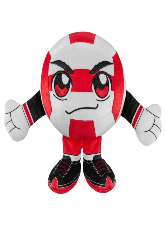 Bleacher Creatures Nebraska Huskers 8" Kuricha Volleyball Sitting Plush - Soft Chibi Inspired Plush - Image 1