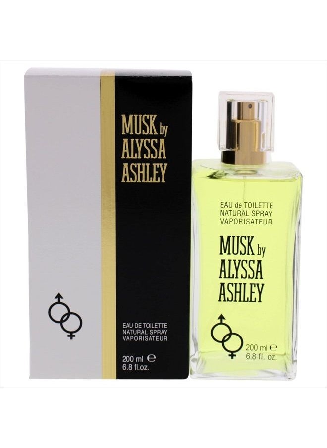 ALYSSA ASHLEY - Alyssa Ashley Eau de Toilette Spray for Women, Musk, 6.8 Ounce - Image 1