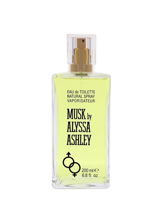ALYSSA ASHLEY - Alyssa Ashley Eau de Toilette Spray for Women, Musk, 6.8 Ounce - Image 1