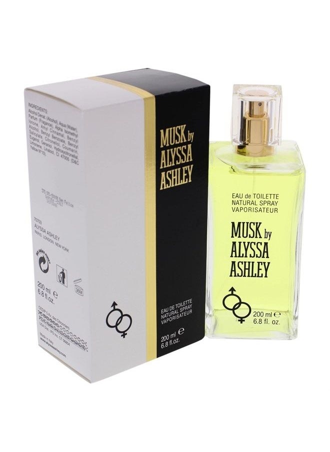 ALYSSA ASHLEY - Alyssa Ashley Eau de Toilette Spray for Women, Musk, 6.8 Ounce - Image 1