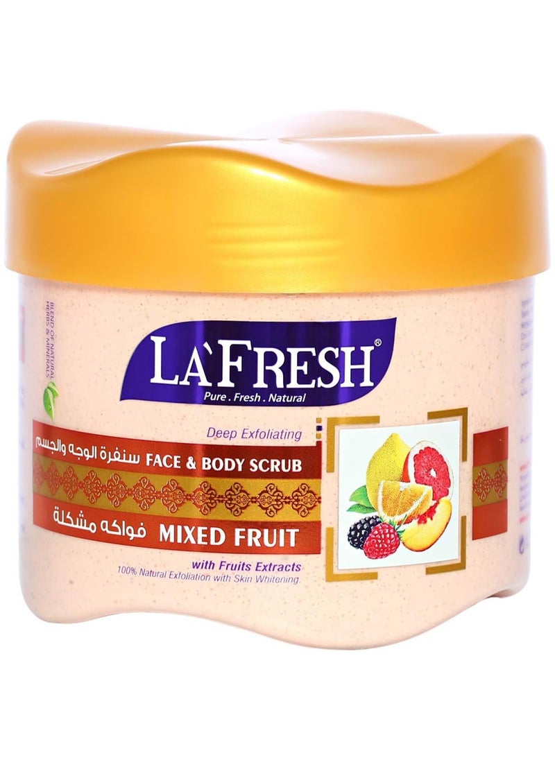 LA FRESH - Mix Fruit Deep Exfoliating Face Scrub 610gm - Image 1