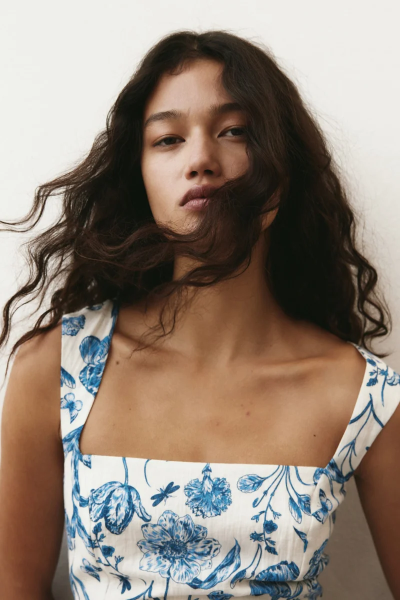 H&M Bow-back dress