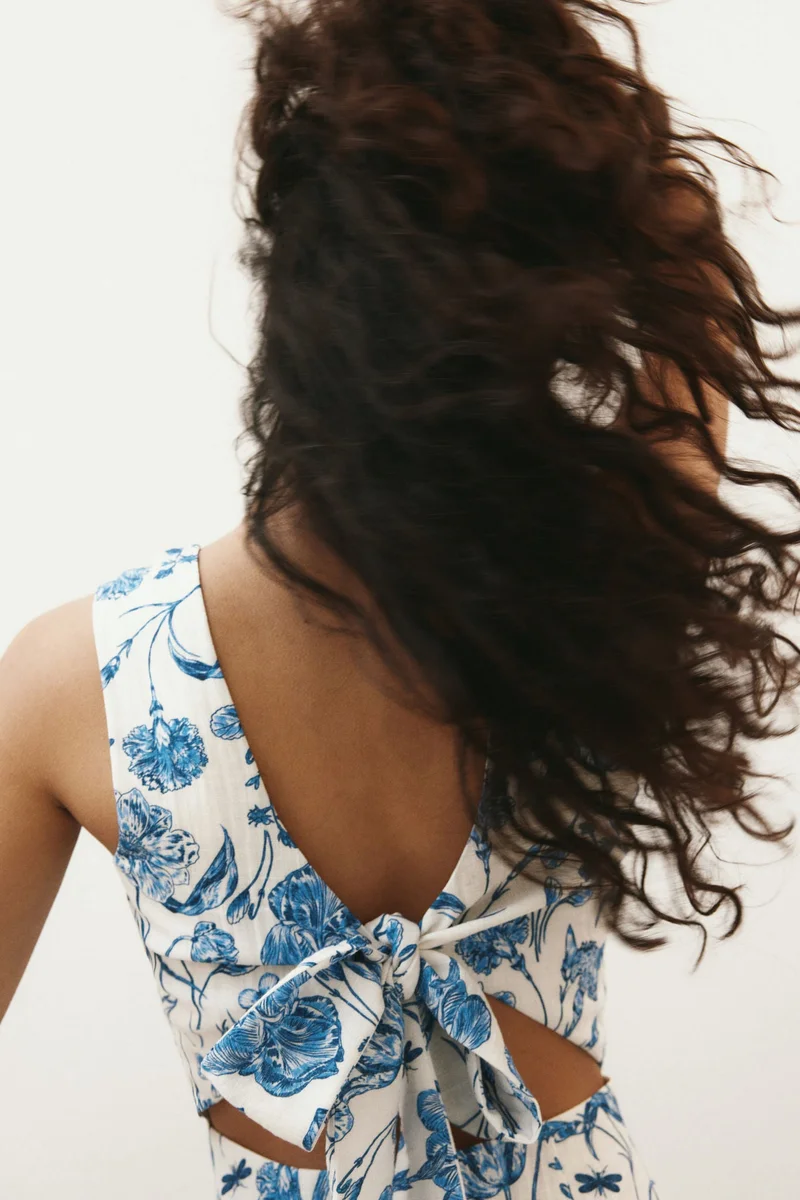 H&M Bow-back dress