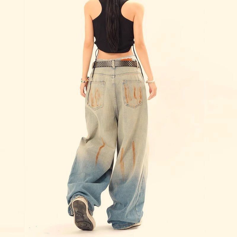 Unisex Casual Daily Denim Jeans - Image 3