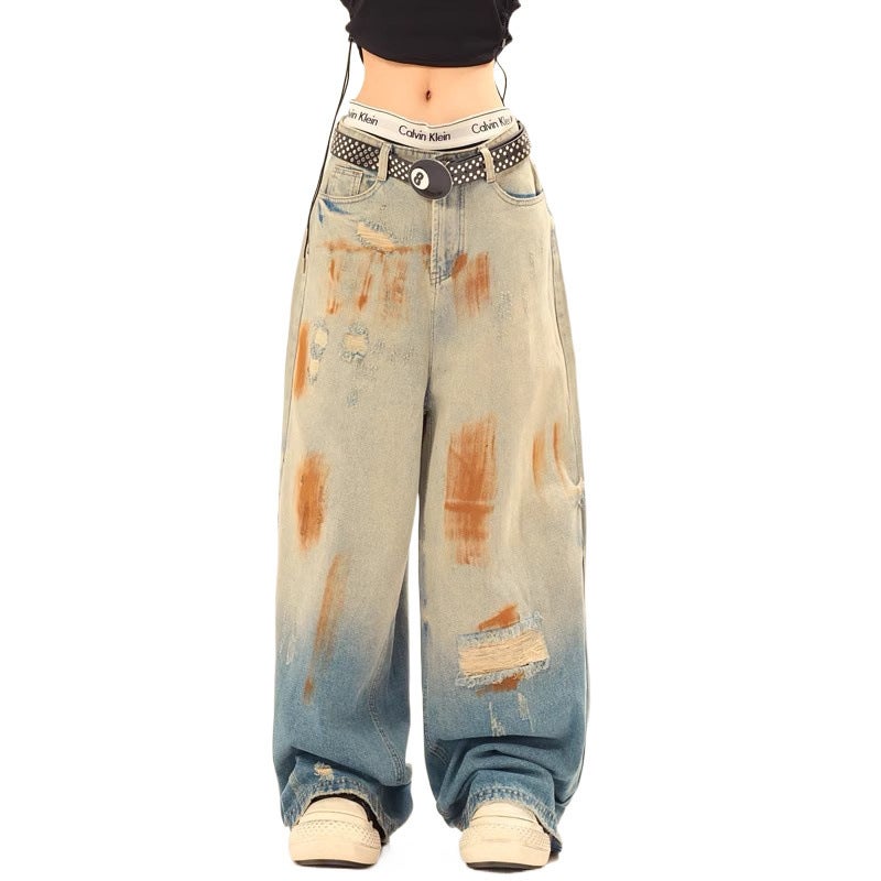 Unisex Casual Daily Denim Jeans - Image 5