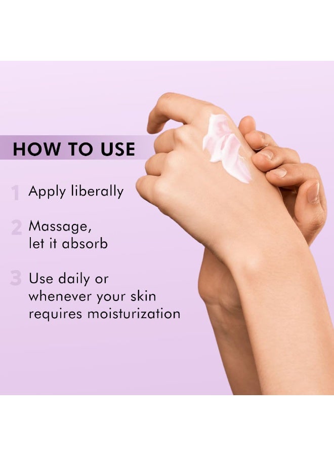 mCaffeine Blueberry Swirl Deep Moisturizing Body Butter | 5 Essential Ceramides for Skin Repair with Shea Butter & Cocoa Butter | 72Hrs Long Lasting Moisturization | Winter Body Care | Fruity Blueberry Aroma | Body Butter for Women and Men - 200g - Image 4