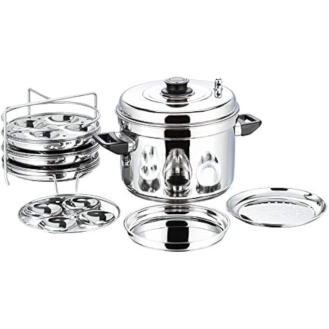 وعاء متعدد من الفولاذ المقاوم للصدأ كبير الحجم مناسب للحث - Image 5