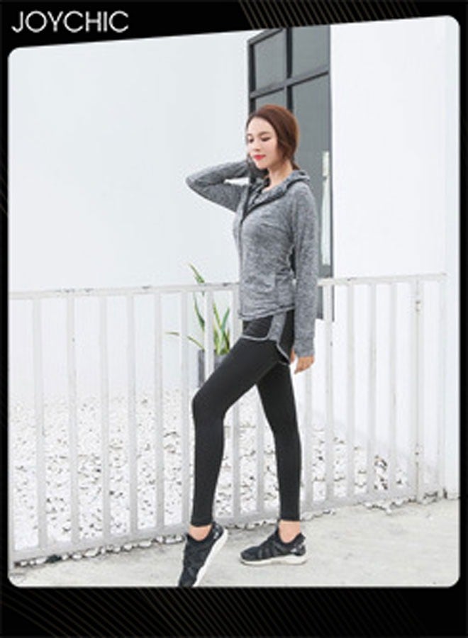 Joychic طقم ملابس رياضية نسائية سريع الجفاف وقابل للتنفس مكون من 5 قطع - Image 3