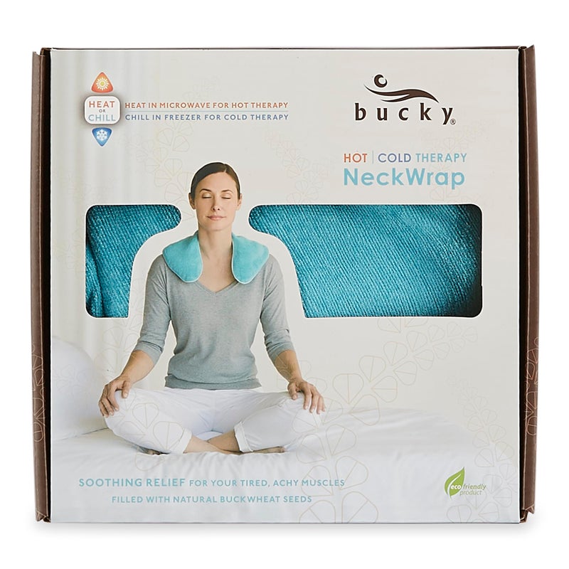 Bucky Therapeutic Travel Hot/Cold Therapy, Neck Wrap, Aqua - Image 2